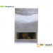 #UK8-White Kraft Quad Seal Pouch with Square Window/6 Sizes Available