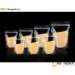 #UP1-Transparent Glossy Doypack/Stand Up Pouch/7 Sizes Available